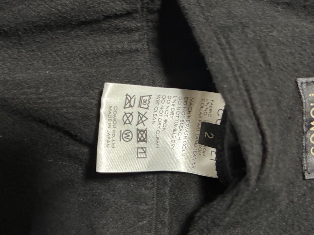 p*@様 comoli denim leather work jacket 2