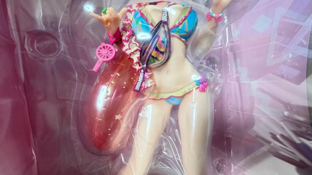 デレステ　夢見りあむ　水着商法　フィギュア　DreamTech　WAVE