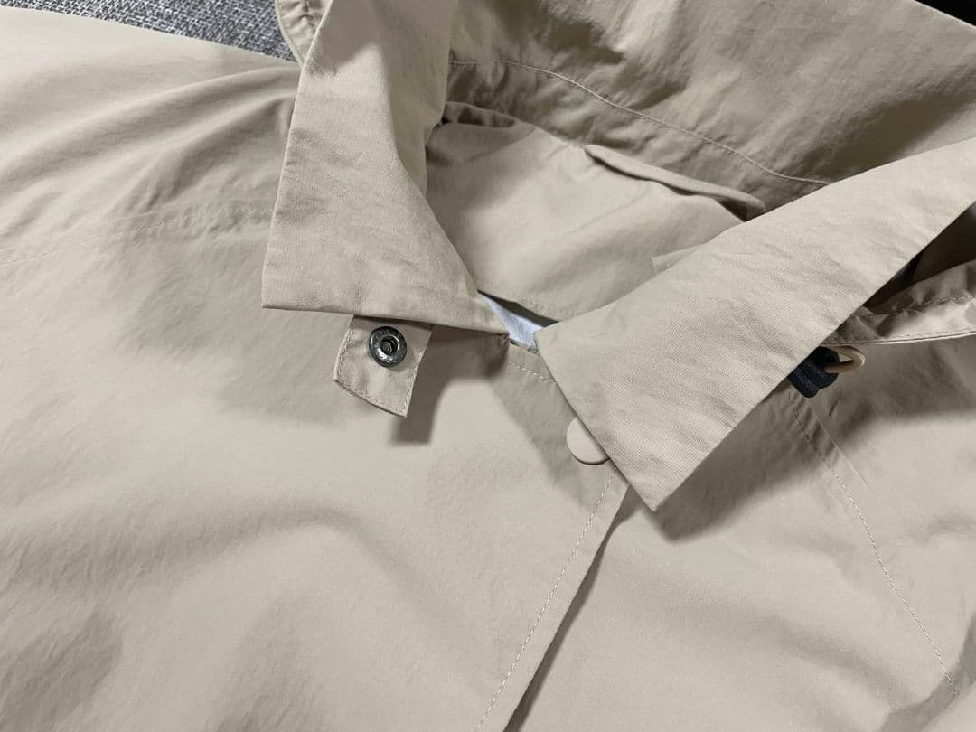 北欧、暮らしの道具店 晴れの日も着たいレインコート（バッグ付き）ベージュ