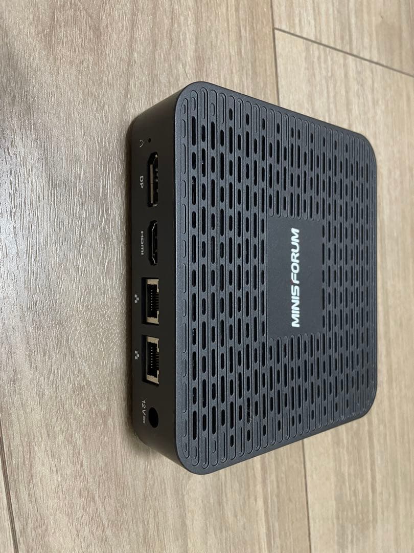 MINISFORUM ミニPC GK41 ブラック