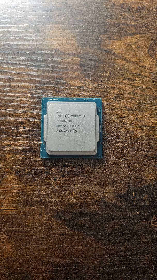 Intel corei7 10700k　3.8GHZ