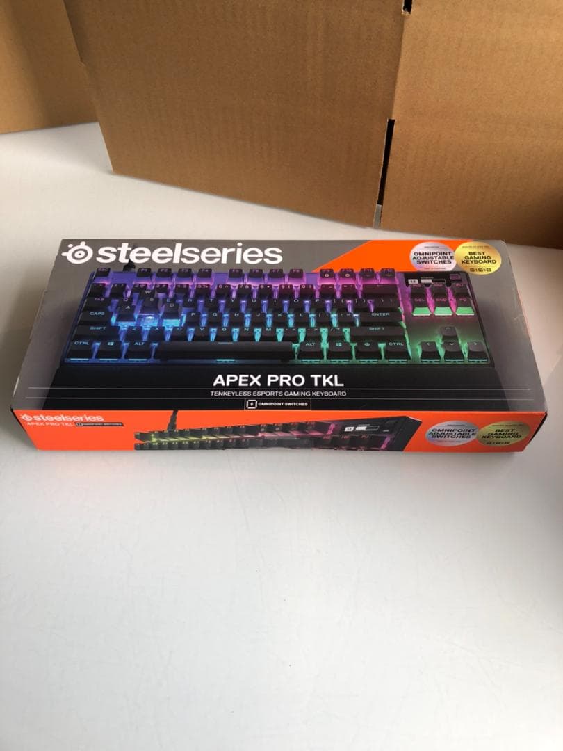 【はるか】ゲーミングキーボード SteelSeries Apex Pro