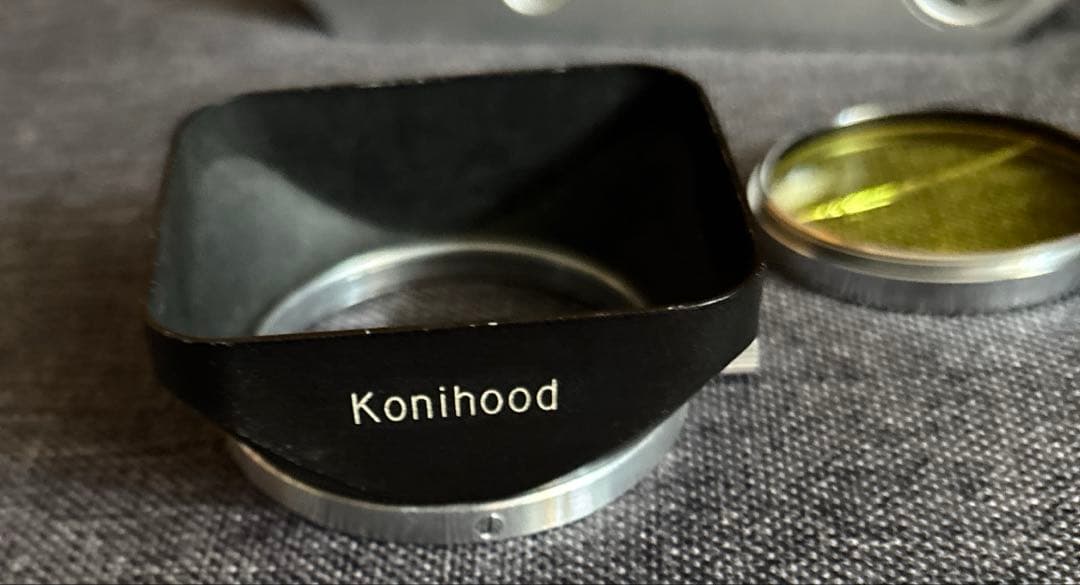 Konica IIIM 411468 カメラ(ジャンク) ケース付き