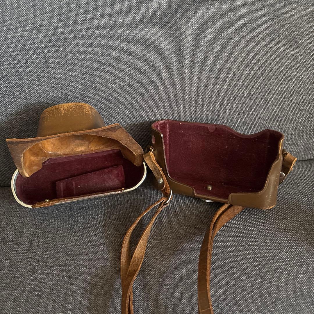 Konica IIIM 411468 カメラ(ジャンク) ケース付き