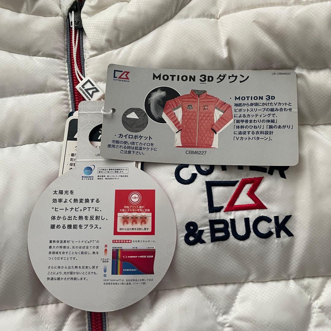 タグ付き　CUTTER & BUCK キルティング　ダウン　ジャケット　ウエア