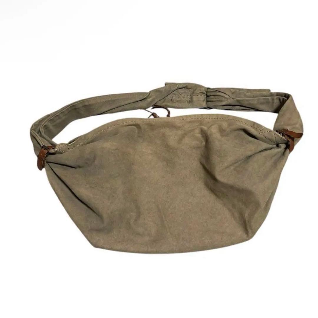 Kapital 6号帆布　スナフキンBAG カーキ　ショルダーバッグ
