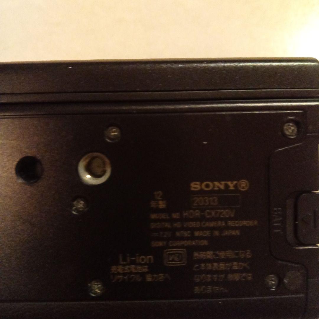 【極美品】SONY HDR-CX720 ビデオカメラ 本体&バッテリー！