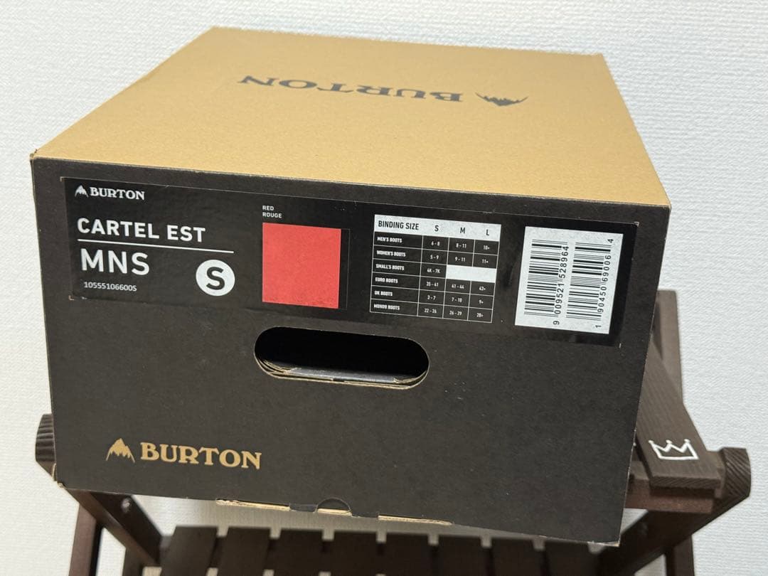 【美品】BURTON CARTELEST Sサイズ　24〜26cm
