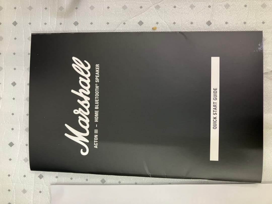 【Marshall ワイヤレススピーカー】ACTONⅢ　アクトン３　C1