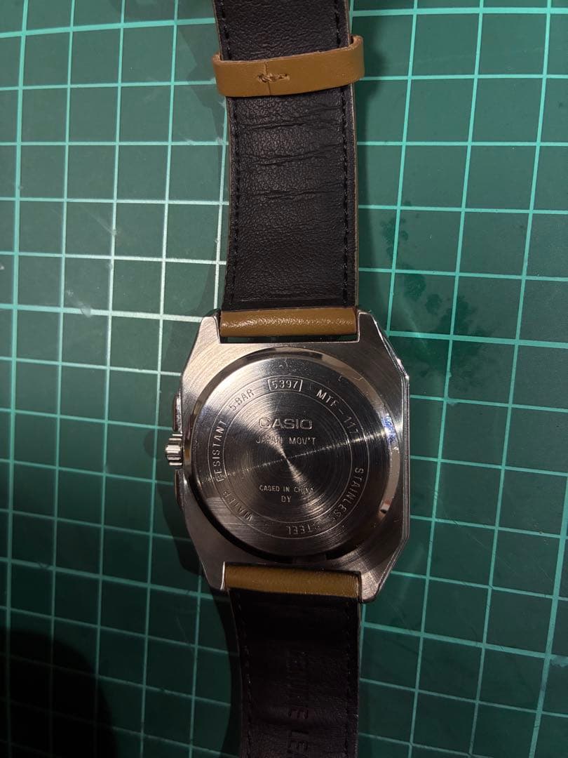 CASIO MTF-117 アナログ腕時計　ヴィンテージ