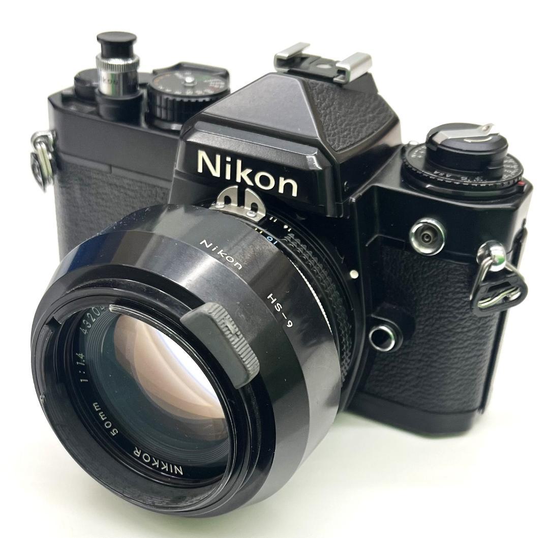 Nikon FE ブラックボディ NIKKOR 50mm 1:1.4 現状品