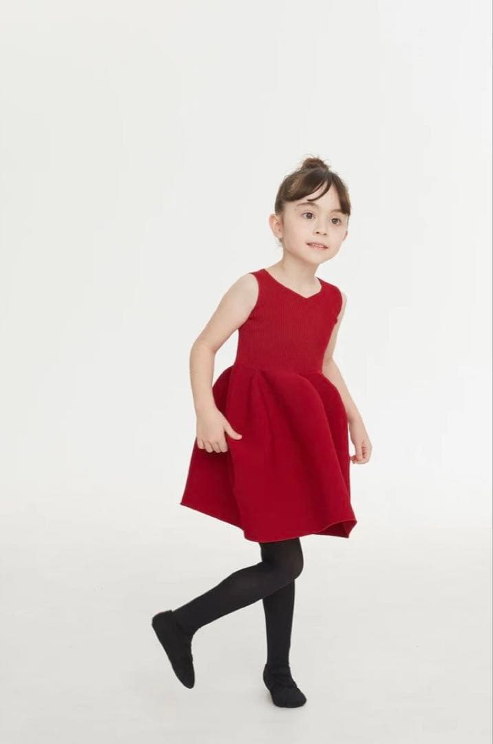 CFCL kids POTTERYキッズドレス　赤