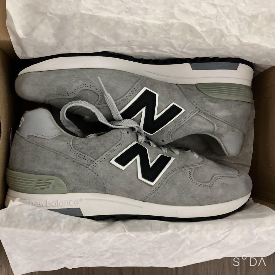 【クロ】ニューバランス M1400G（グレー） 27cm（プー175）