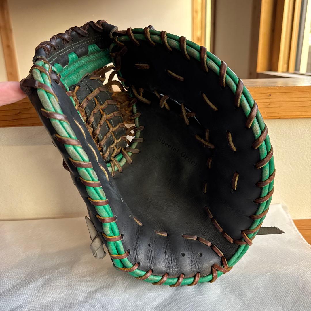 久保田スラッガー　ファーストミット　軟式オーダー　used