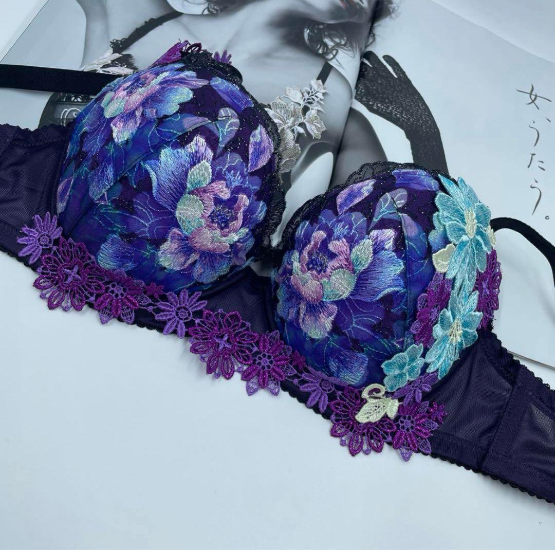 ワコール　サルート　きれいな谷間をつくる　Ｐ−ＵｐプッシュアップタイプF70-M