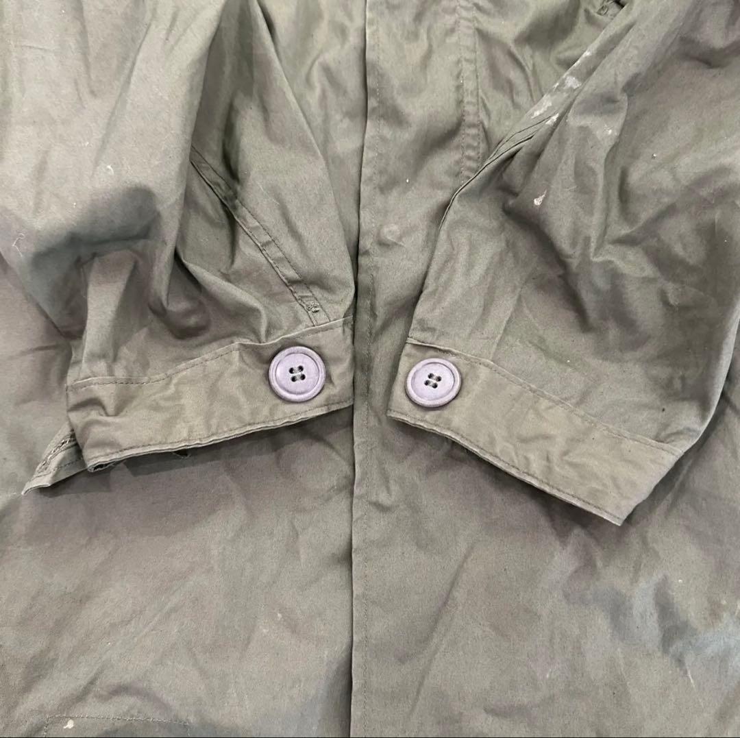実物 新品 70s M-65 フィッシュテール フィールドパーカー アルミXS