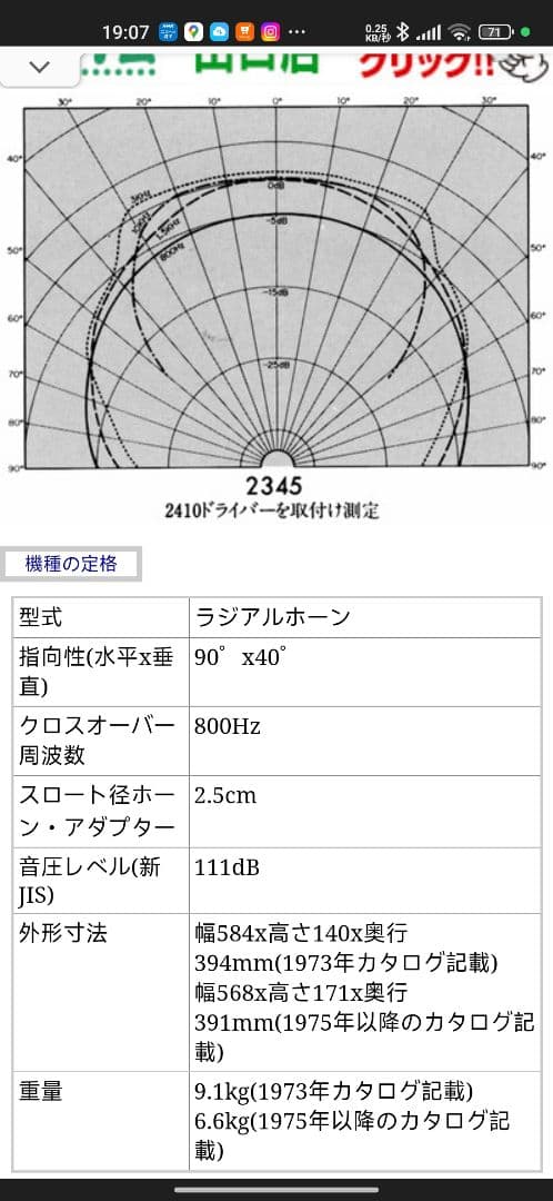 スピーカー・ウーファー JBL Professional Series 2470+2345 2SET
