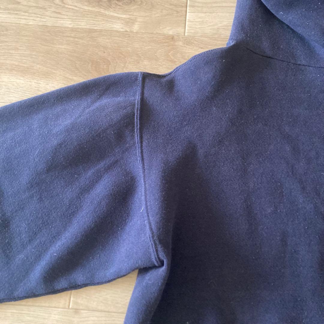 70’s Russell Athletic 金タグ パーカー ナス紺 USA製