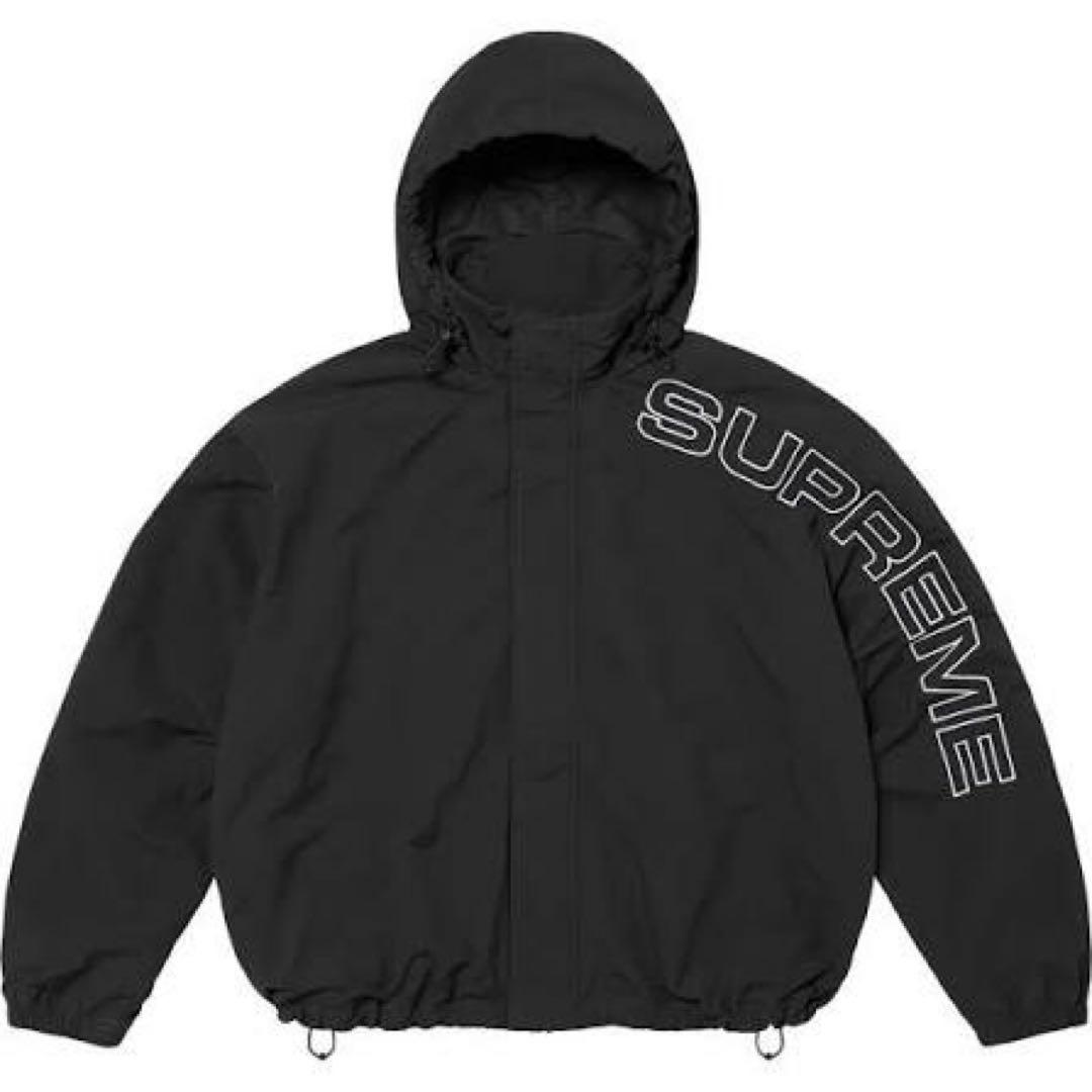 SUPREME ブラック ナイロンジャケット サイズSmall