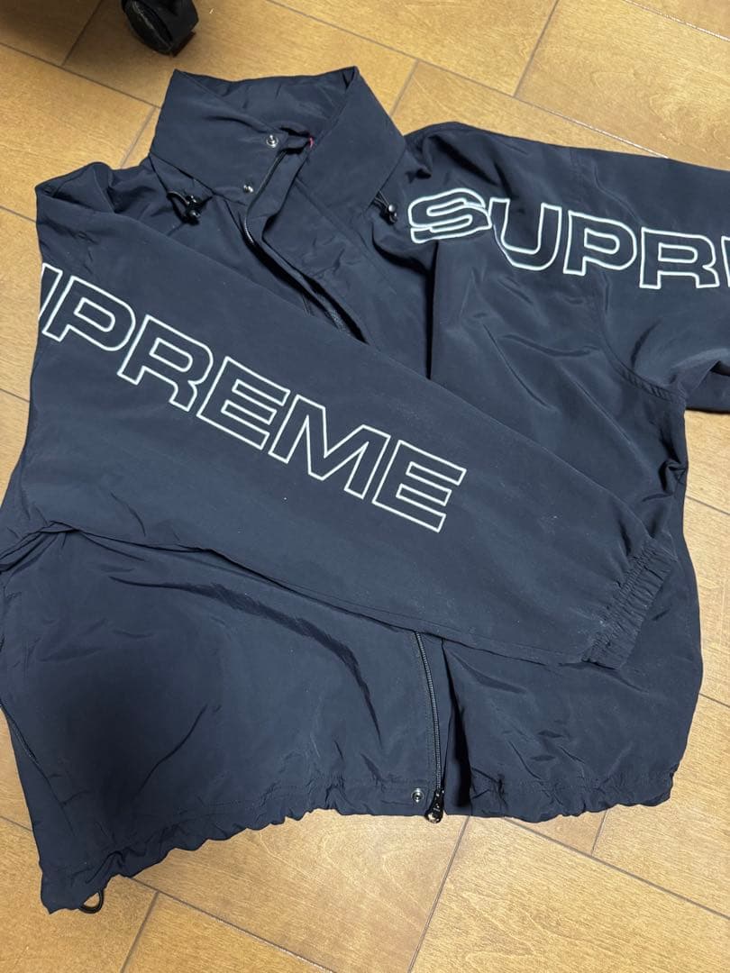 SUPREME ブラック ナイロンジャケット サイズSmall