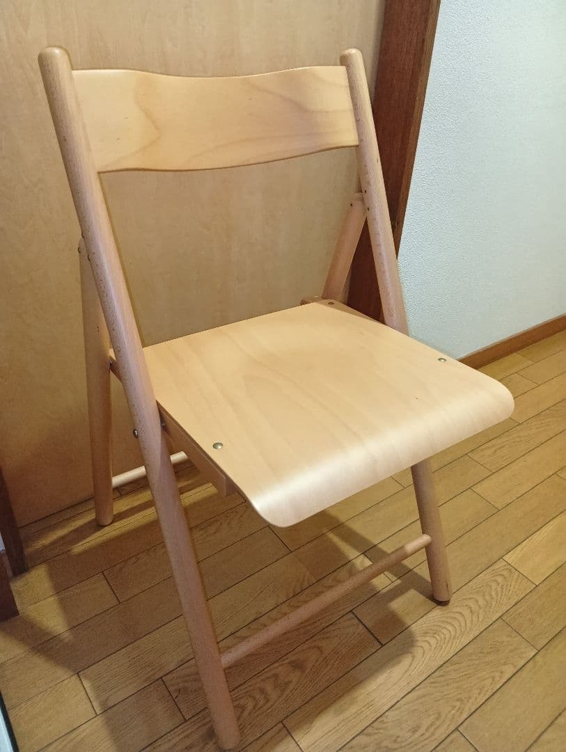 折りたたみイス　 2脚セット 　無印良品　良品計画