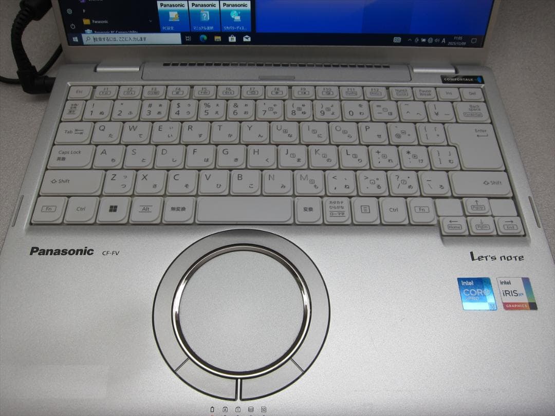 パナソニックCore i5-1145G7/16G/SSD/14型QHD液晶