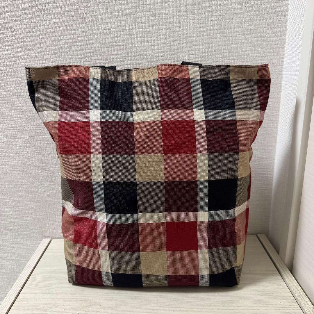 【リバーシブル】【新品同様】ブラックレーベルクレストブリッジ トートバッグ