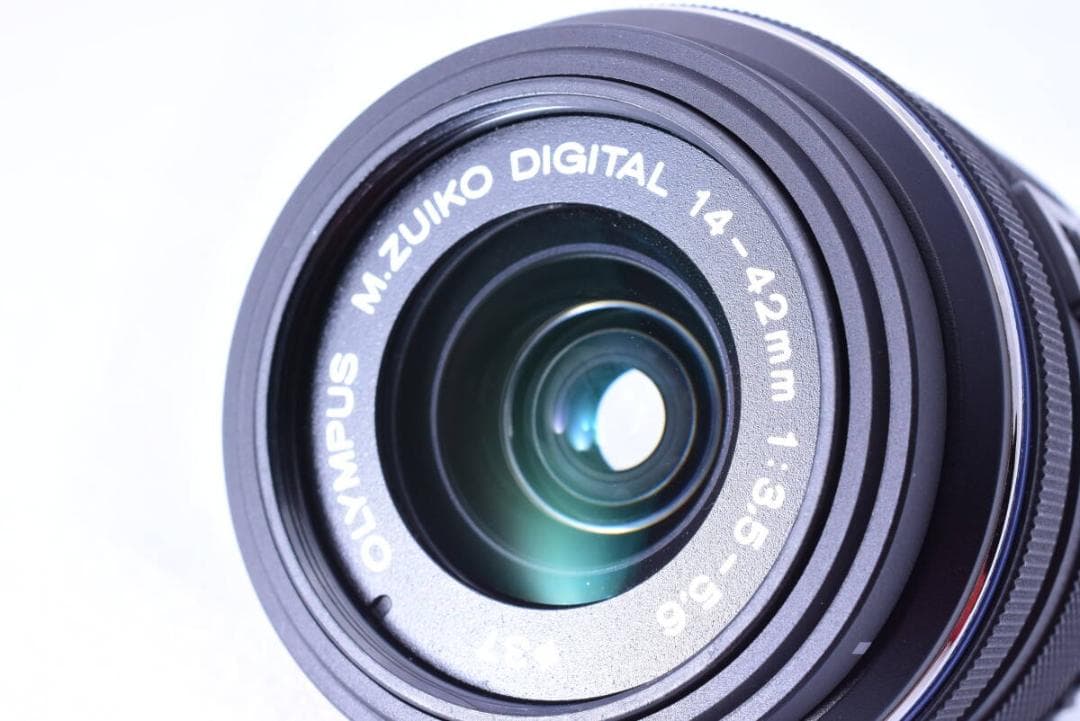 【❄フィルター付】OLYMPUS オリンパス 14-42mm II R ブラック