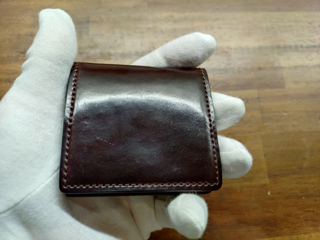 S*a様 売り切ります！ GANZO シェルコードバン2 ケース バーガン