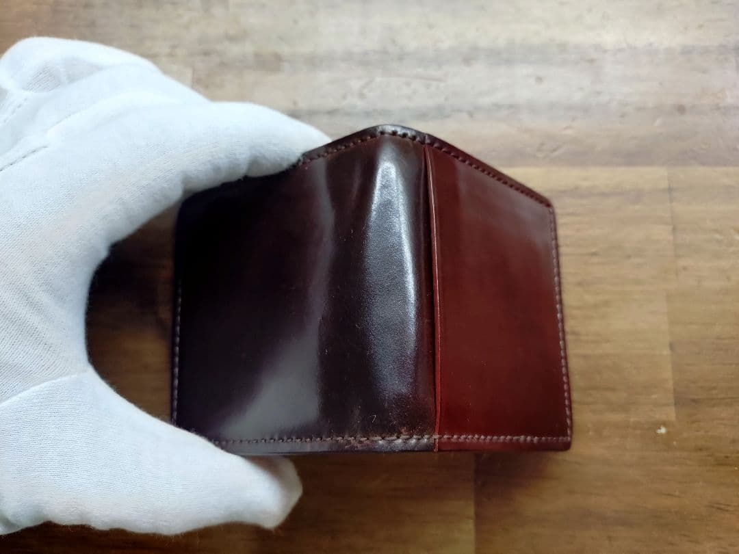 S*a様 売り切ります！ GANZO シェルコードバン2 ケース バーガン