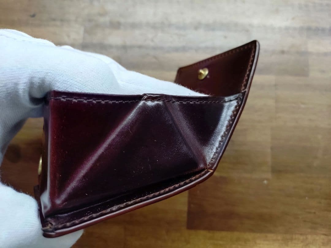 S*a様 売り切ります！ GANZO シェルコードバン2 ケース バーガン