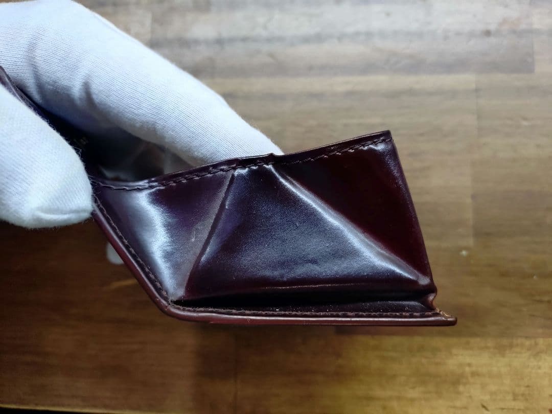 S*a様 売り切ります！ GANZO シェルコードバン2 ケース バーガン