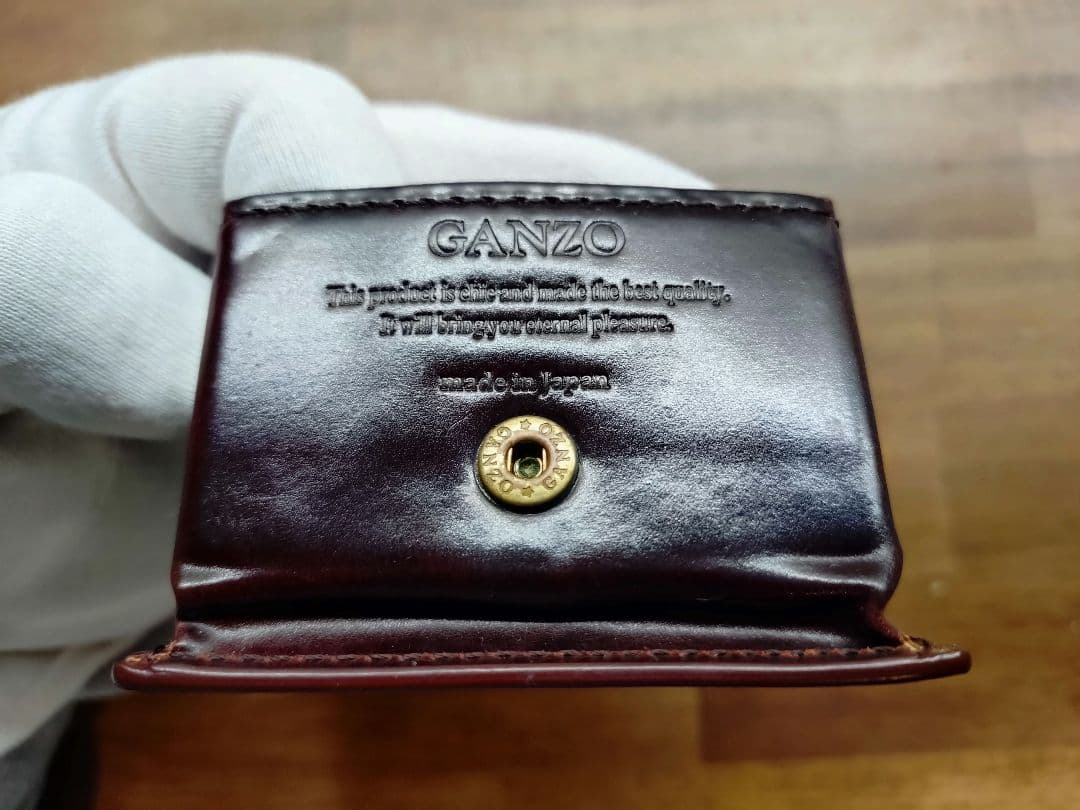 S*a様 売り切ります！ GANZO シェルコードバン2 ケース バーガン