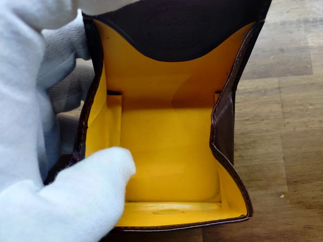 S*a様 売り切ります！ GANZO シェルコードバン2 ケース バーガン