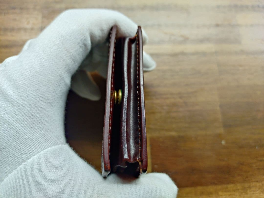 S*a様 売り切ります！ GANZO シェルコードバン2 ケース バーガン