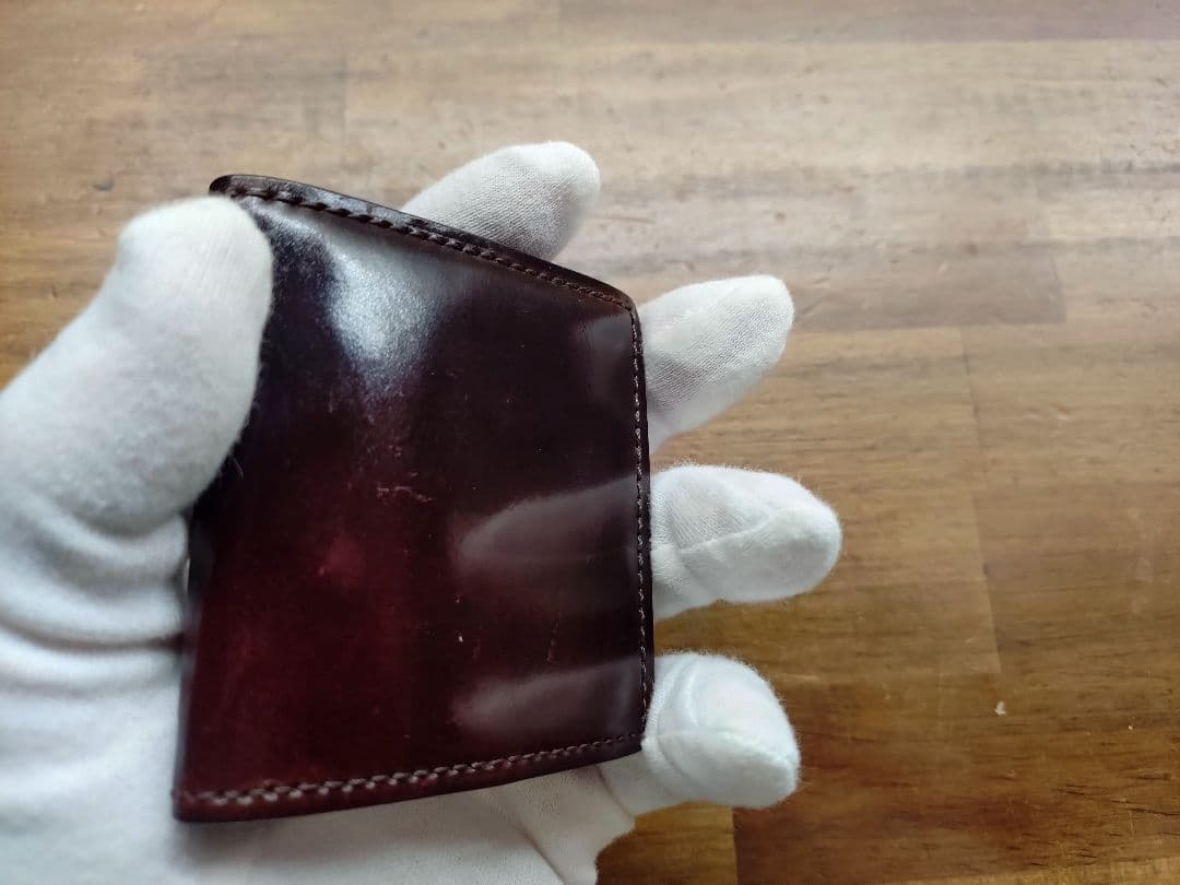 S*a様 売り切ります！ GANZO シェルコードバン2 ケース バーガン