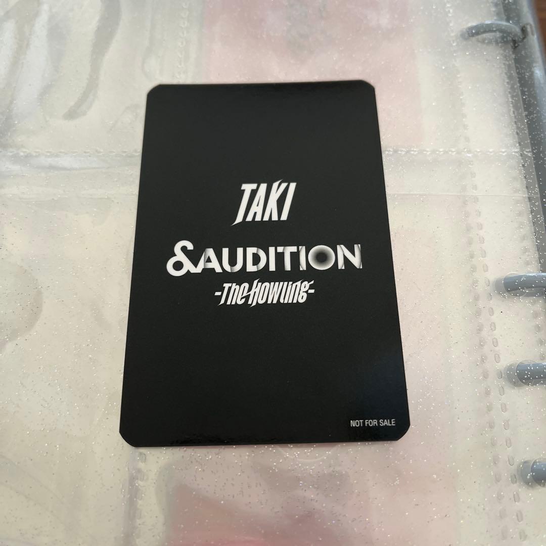 &teamタキ LINEMusic 当選者限定 トレカ