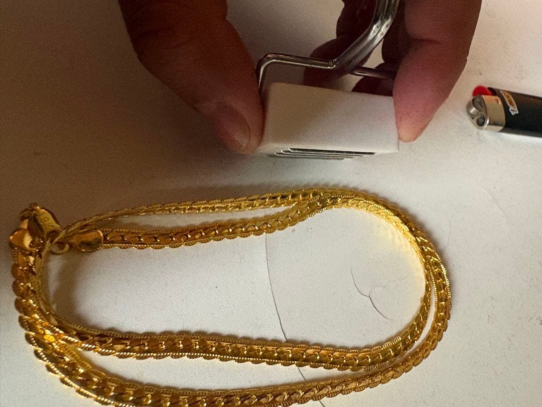 ゴールドネックレス 20g 喜平チェーン 遺品整理