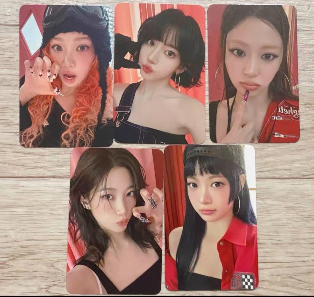 ルセラフィム カズハ SPAGHETT bdm サイン会限定 トレカ5枚