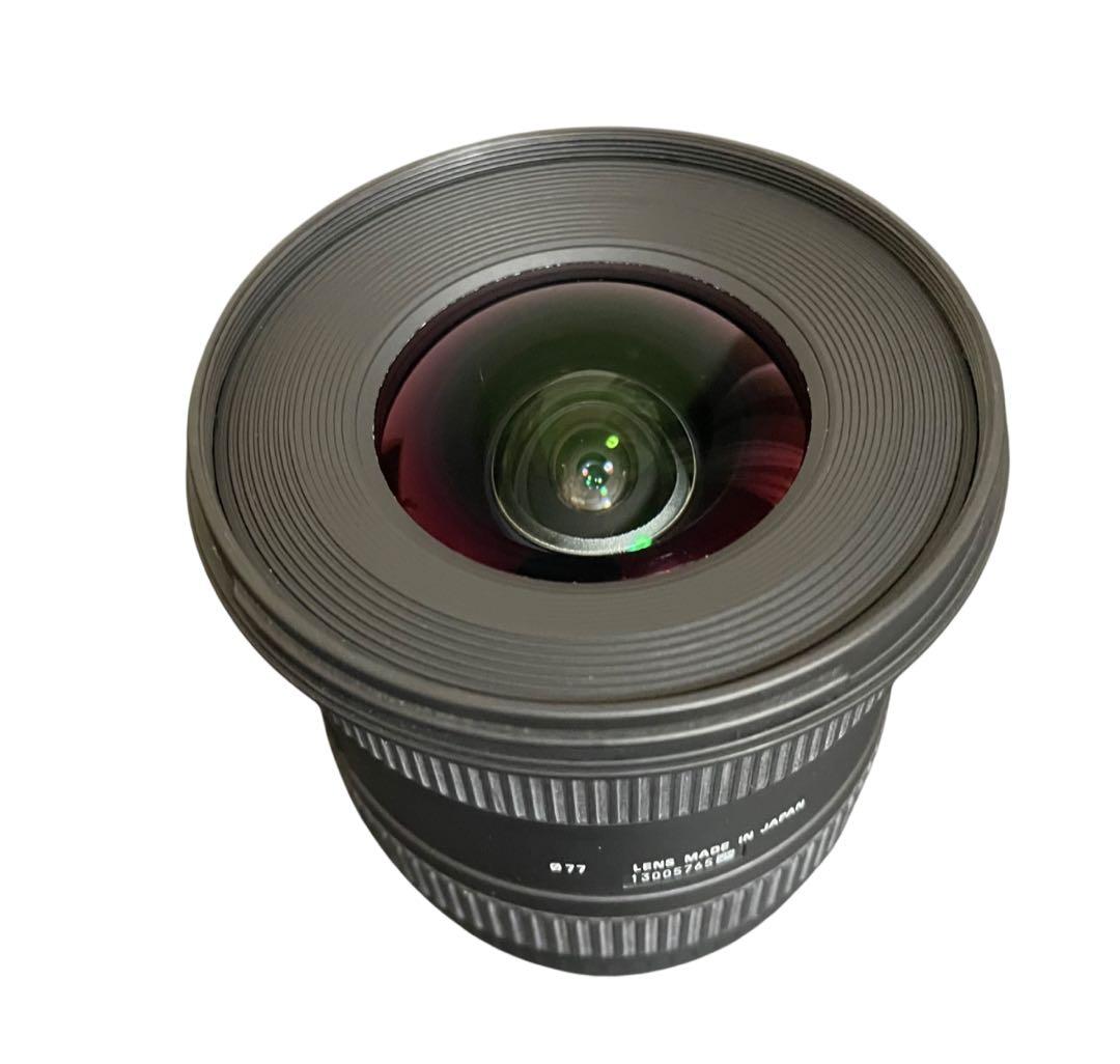 美品 SIGMA 広角ズームレンズ 10-20mm F3.5 EX DC HSM