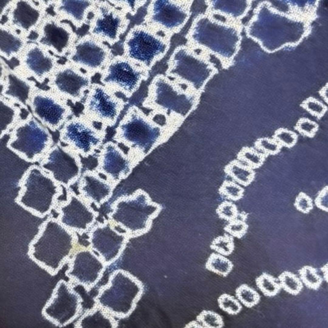 夏期限定出品　有松絞り　反物　蝶々　浴衣　タグつき