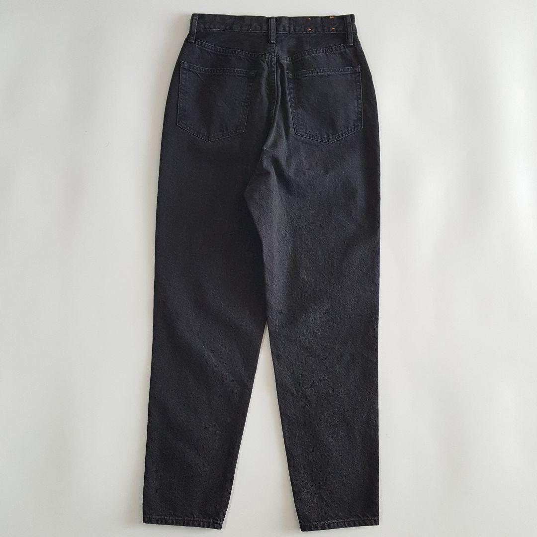 新品 シンゾーン レディース キャロット デニムパンツ ブラック サイズ32