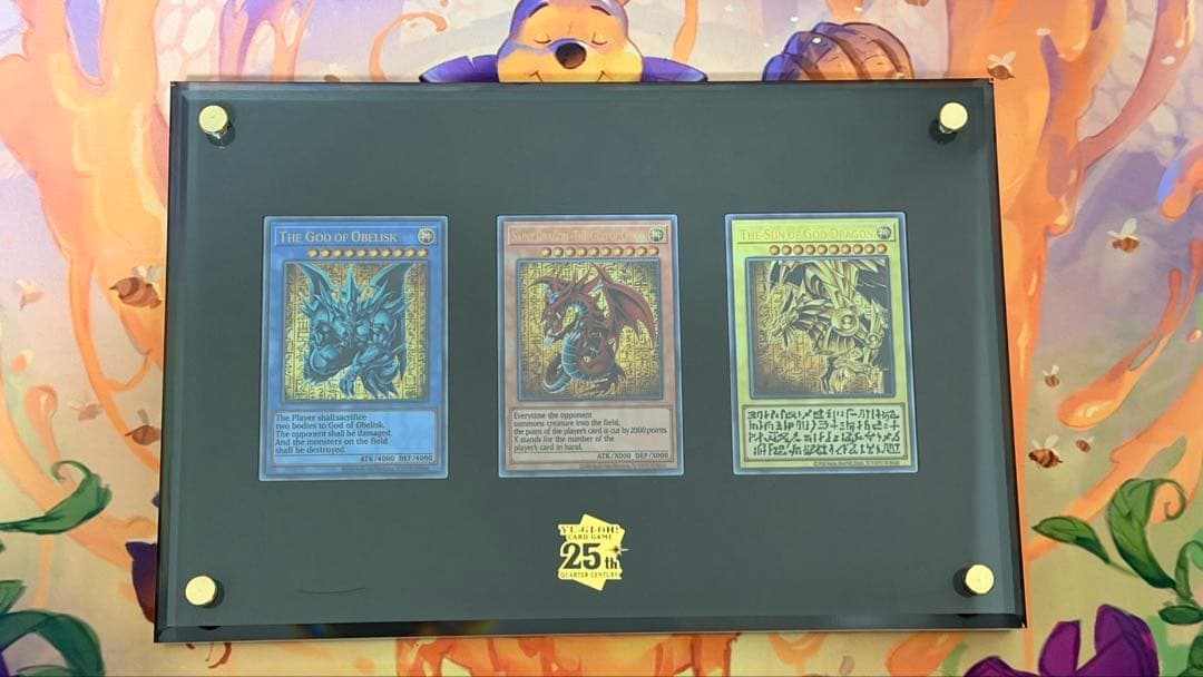 遊戯王　三幻神　ステンレス仕様　25周年記念商品