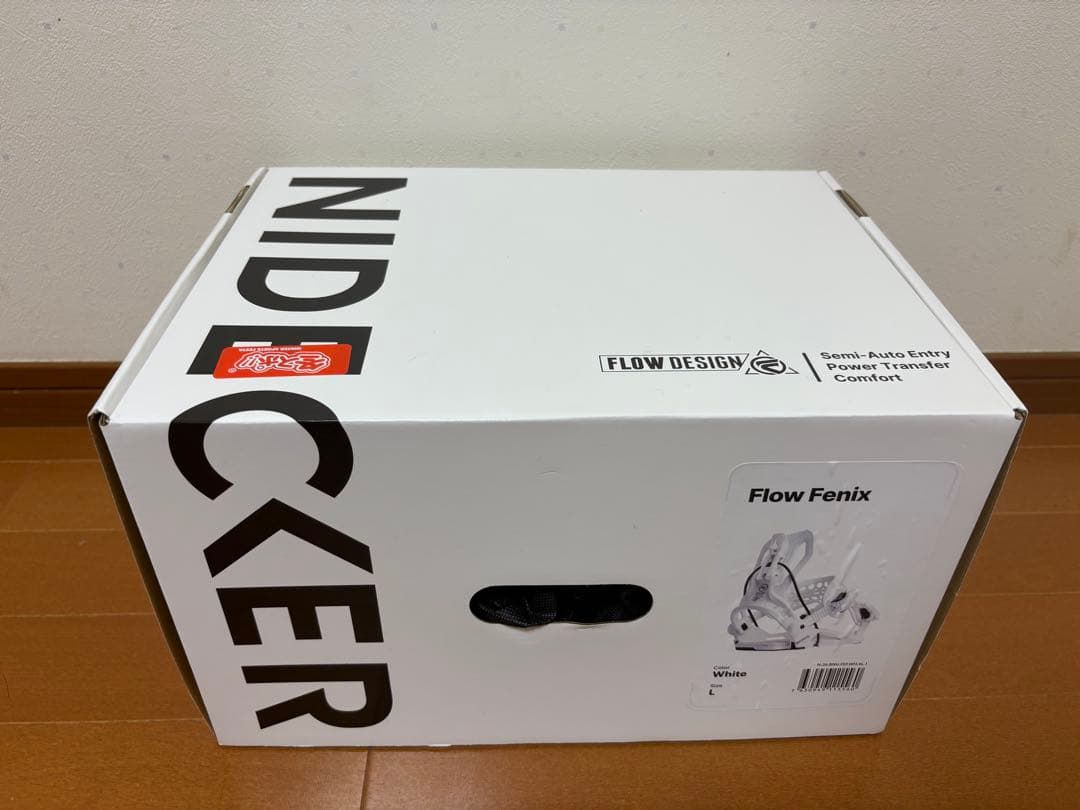 Flow Fenix ホワイト ビンディング