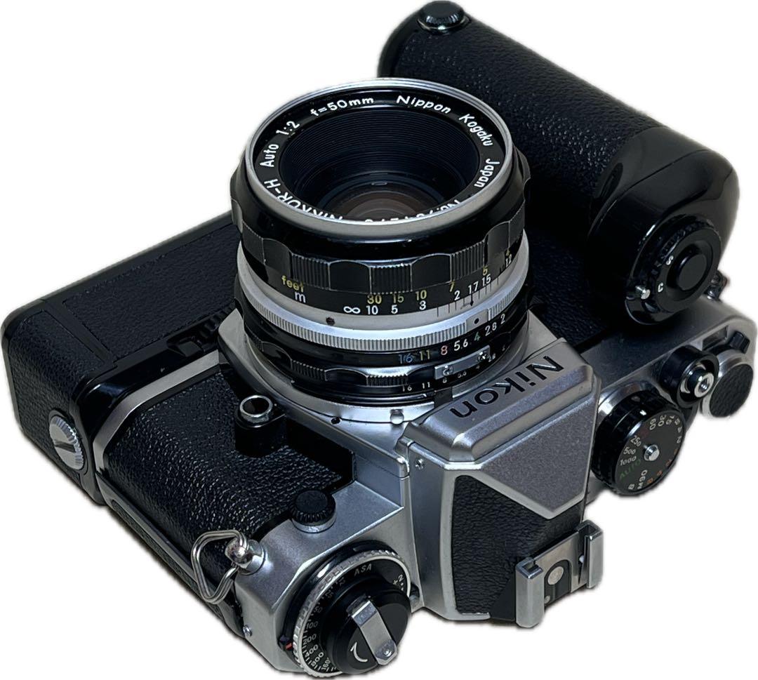 Nikon FE+MD-12+NIKKOR-HAuto 50mm 1:2 Ai改