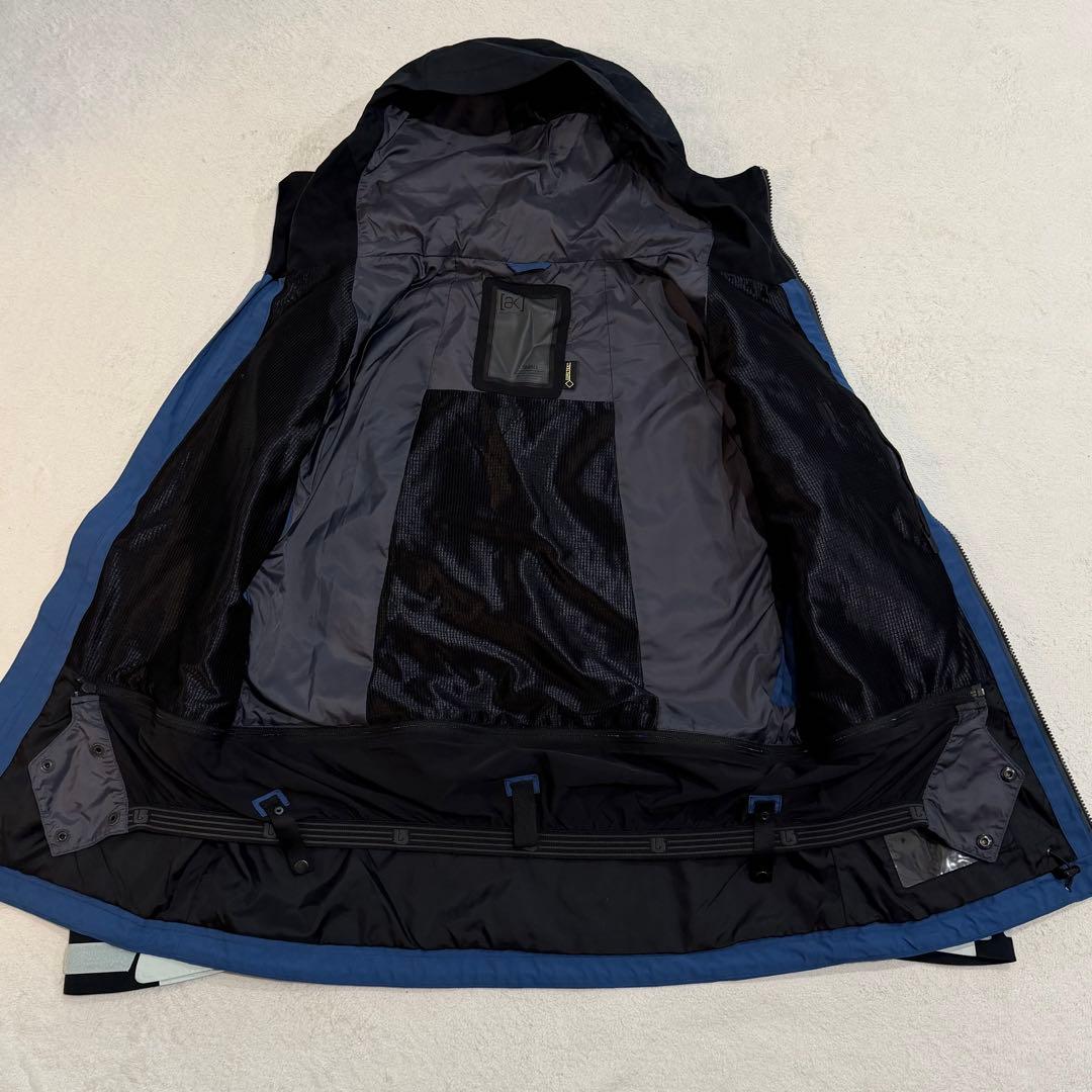 BURTON M AK 2L CYCLIC JK & PT セットアップ 青 S