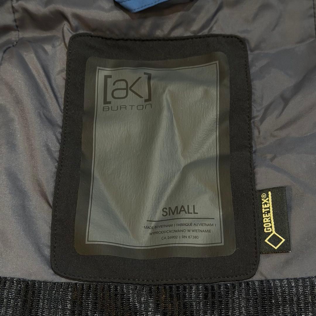 BURTON M AK 2L CYCLIC JK & PT セットアップ 青 S