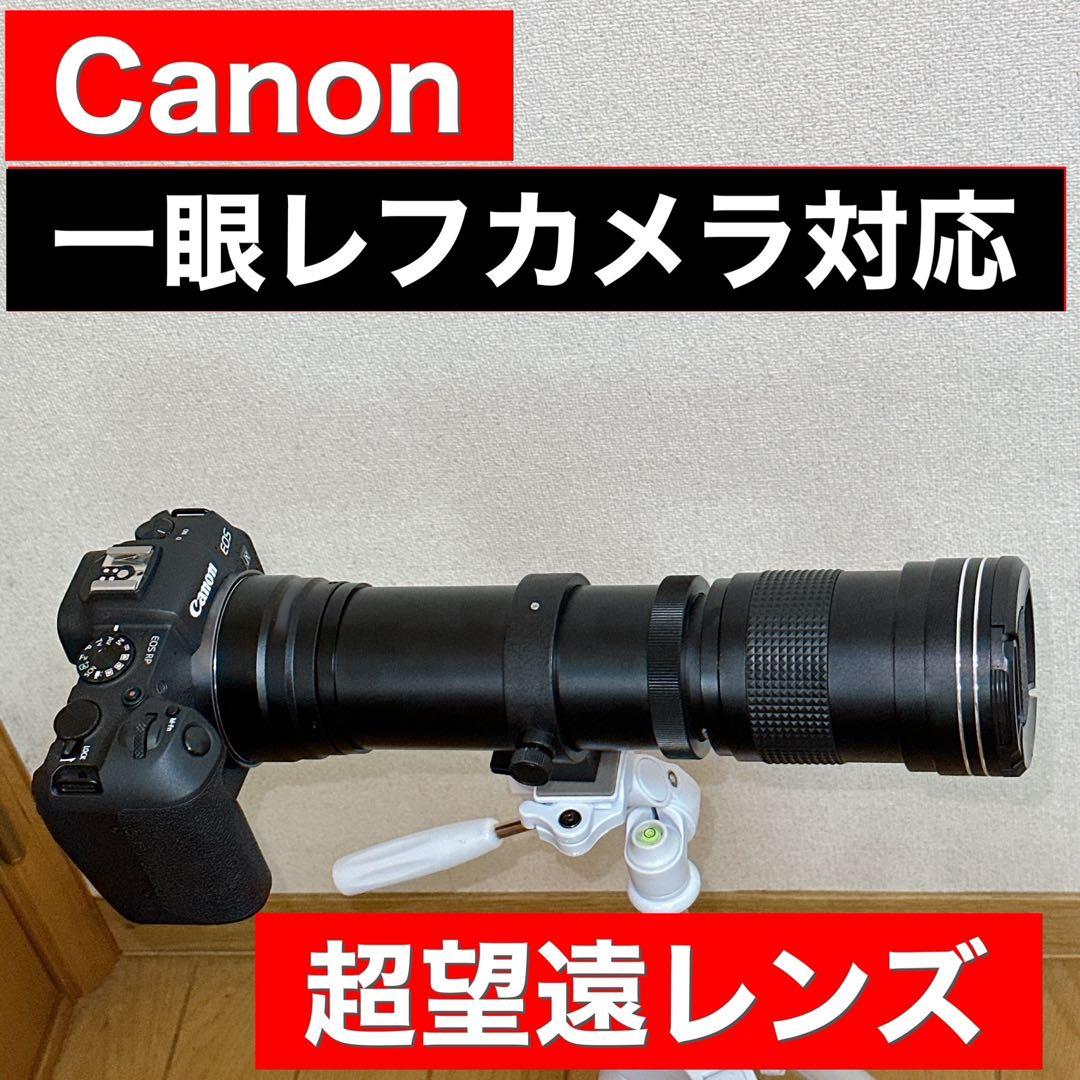 Canon 超望遠ズームレンズ　サードパーティ製品　サポート付き！アダプター付き