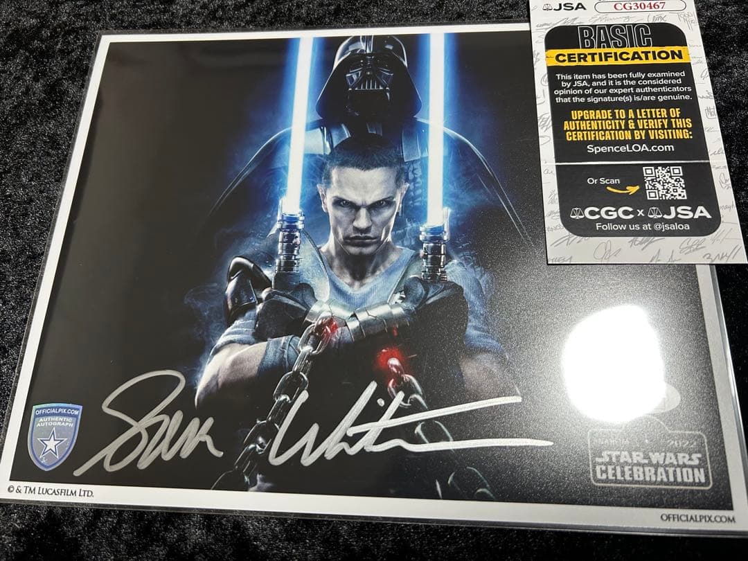 スターキラー サム ウィットワー 直筆サイン ギャレン マレック スターウォーズ