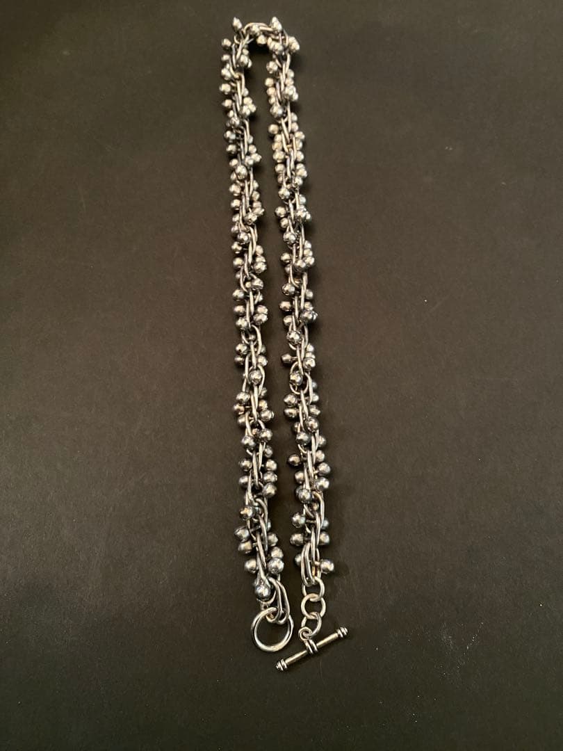 Vintage DNA チェーンリンク シルバー ネックレス